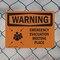 Signmission Emergency Evacuation Meeting Place With Symbol, 10 in W x Rectangle, Plastic OS-2PACK-WS-P-710-L-12109 - alternate 3